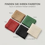 STOFFKONTOR Jute Sackleinen Meterware in Natur, 100% Jute, Robust & Flexibel verwendbar, ca. 130 cm breit, ca. 360 g/lfm