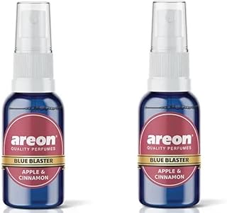 AREON Car Air Fresheners Spray Apple&Cinnamom, Pack of 2