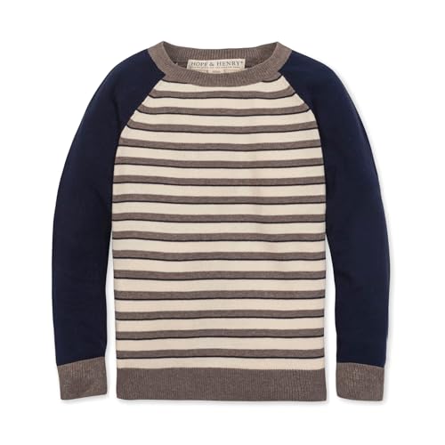 Image of Hope & Henry Girls' Milano Tipped Sweater Dress