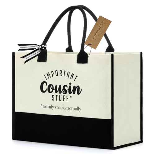Image of FORBIDDEN PAPER Gifts Tote Bag Important Stuff Tote Gift Gifts Birthday for Shopping Bag Grocery Bag Utility Tote