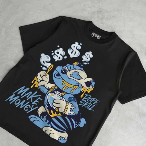Image of DopeSkill Graphic Tee Streetwear Hip Hop Hypebeast Street Style Unisex T-Shirt Sneaker Colour Matching Shirts Cute Graphic