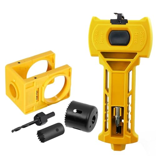 �h�A���b�N���t���L�b�g �z�[���\�[�K�C�h&���b�`�ق����c�[���t�� ���߉\�Ȗ؍H�p�W�O ���E���h�m�u���b�N�p �ȒPDIY �h�A�z�[���J�b�^�[�e���v���[�g �ؐ��h�A�p (�C�G���[)