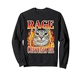 Ironic Cursed Cat Humor Meme