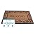 BIRDROCK HOME Welcome Coir Doormat with Scroll Border - 24 x 36 Inch - Oversized Welcome Mat with Black Border and Natural Fade - Vinyl Backed - Outdoor