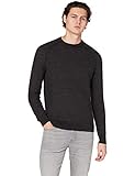 Hochwertige Verarbeitung BOSS Herren Alkumi Pullover, Black1, S