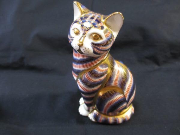 Amazon.co.jp: ロイヤルクラウンダービー 猫 ラージ スモール 2体