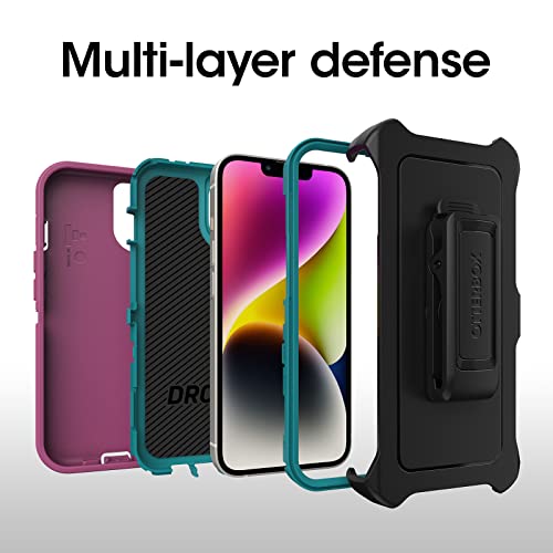 Coque iPhone 14 Plus OtterBox Defender Rose Canyon robuste - 3