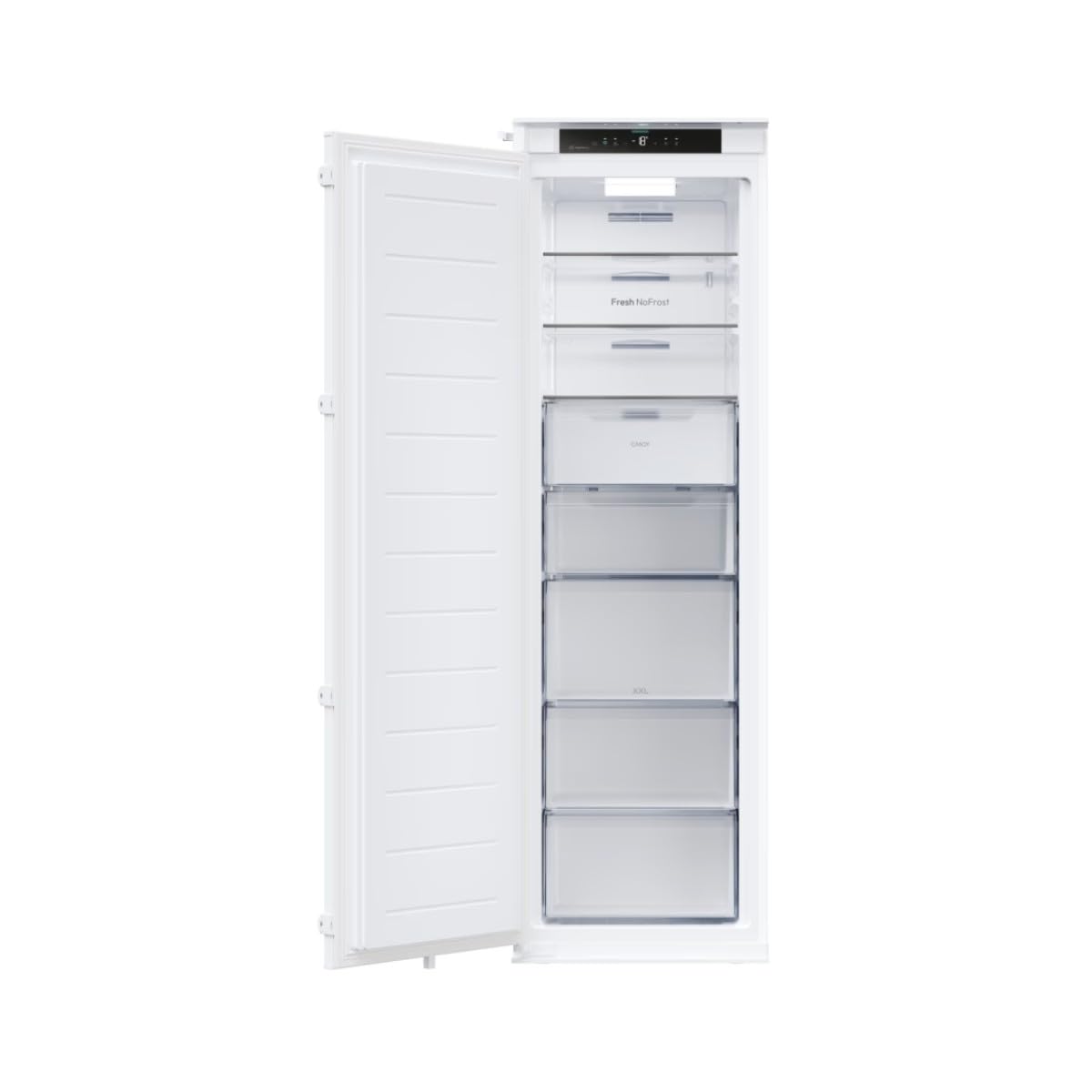 Congélateur Vertical Encastrable Candy 220L Blanc - CMT5518EVWF