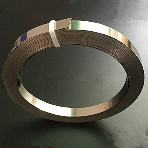 Wnuanjun 1 stuk Nichrome platte verwarmingsdraad voor verwarmingselement 5m lengte 0,15/2/0,25 mm dikte (grootte: 0…