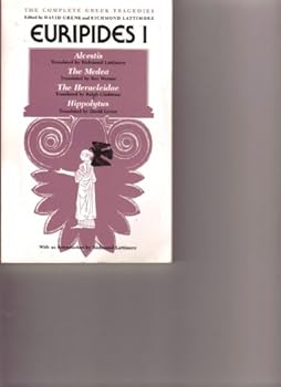 Paperback Euripides 1: Alcestis; The Medea; The Heracleidae; The Hippolytus (The Complete Greek Tragedies series) Book