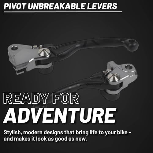 Polisport Kit de leviers de frein/d'embrayage Pivot Unbreakable Noir – vue 4