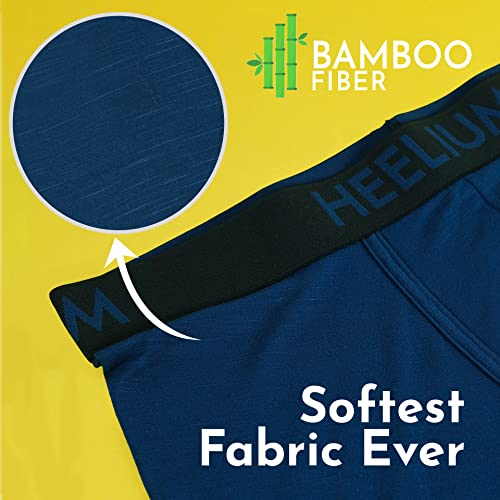 Image of HEELIUM Bamboo Underwear Trunk for Men | 3X Softer Than Cotton & Odour Free | Stretchy Fabric & Durable Waistband