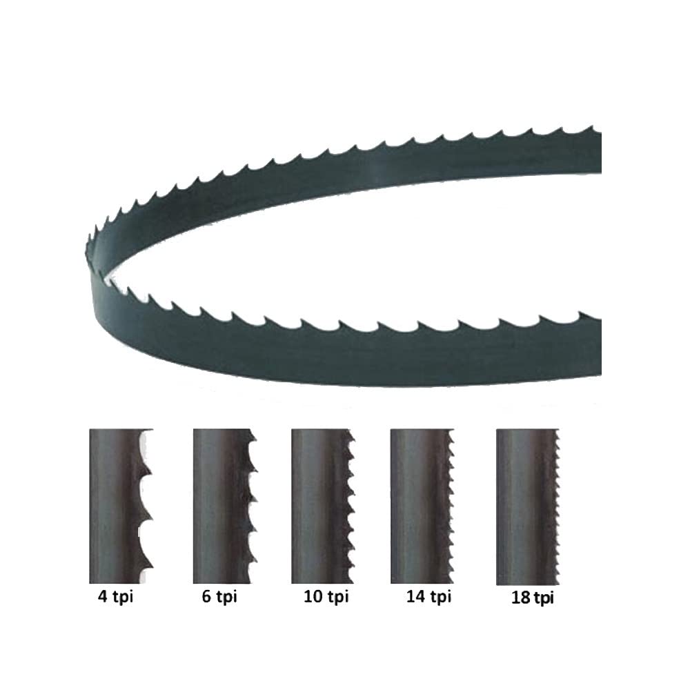 Brzeszczot do piły taśmowej, 2 sztuk brzeszczoty do pił taśmowych 1565mm 2240mm 3 4 6 10 14 TPI dla DewaIt 6.5 10 13mm szerokość brzeszczot piły taśmowej narzędzia do obróbki drewna(1565x10x0.35mm 6T)