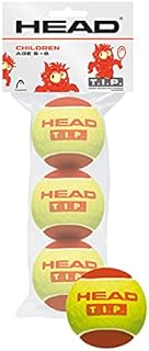 HEAD 3 Bälle TIP red