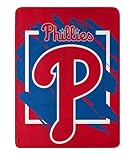 The Northwest Company 1MLB/05905/0022/RET: Micro Raschel Throw Dimensional - Phillies