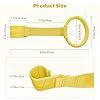 LBOYO 8Pcs Baby Playpen Pull up Rings, Premium Baby Pull up Rings for Play Pen Standing up, Plastic Safety Walking Exercises Assistant Rings for Infants Babies Toddler, 4 Colors. #1