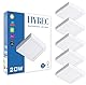 CLAR - LED Ceiling Light, Deckenlampe Badezimmer, LED Deckenleuchte, Deckenleuchte Badezimmer, Deckenlampe LED, Deckenleuchte Flur, LED Lampen Deckenlampen, Badlampe Decke, Square 20W (Pack 5)