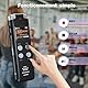 EVISTR Digitaler Voice-Recorder, 128 GB – Aufnahmegerät Tonaufnahmegerät mit Sprachsteuerung mit Geräuschreduzierung – Diktiergerät Dual MIC wiederaufladbar für Konferenzen und Meetings