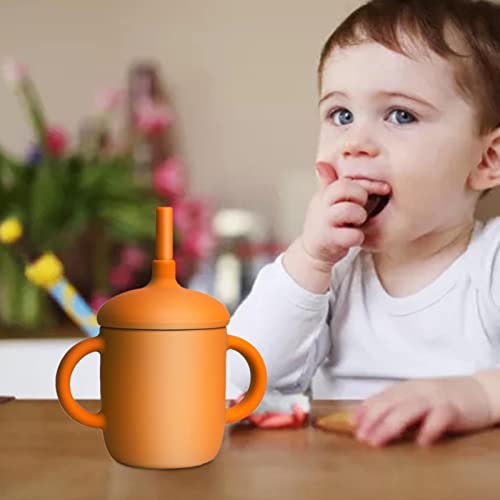 XIAOYAYA Tazza per Bebè in Silicone con Coperchio
