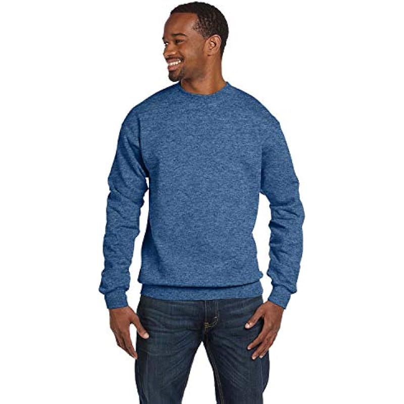 Maglia Di Tuta Hanes EcoSmart Donna - Girocollo In Cotone E Poliestere Riciclato - Foto 2