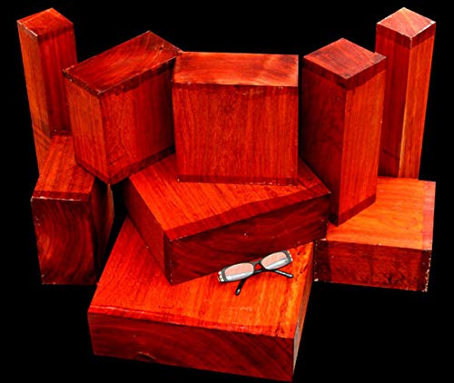 ONE Beautiful Exotic PADAUK Bowl Blanks Lathe Turning Block Lumber 6 X 6 X 3 Van Nimwegen