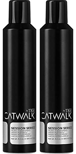 Catwalk Session Series Work-It Hair Spray, Pack Of 2 Each 8.2 Fluid Ounce