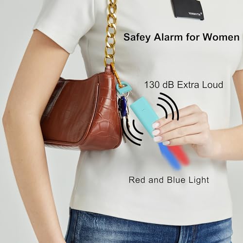 Personal Safety Alarm & GPS Location - Work with Apple Find My, iOS Only, Android Not Supported, 130dB Self Defense Siren, Position Kids Elderly, Bluetooth Key Finder, Item Anti Lost, Strobe Lights - Image 3