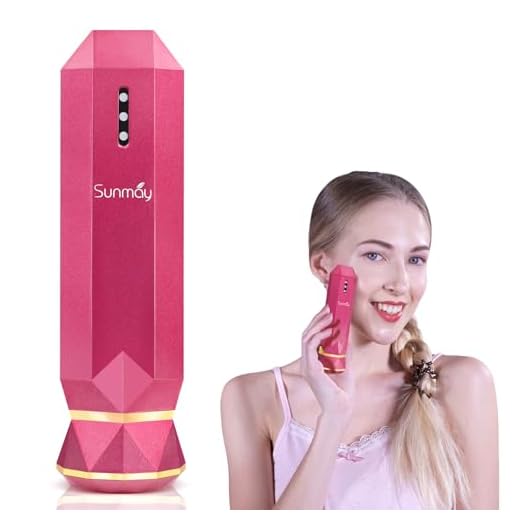 SUNMAY VSkin Aparato Radiofrecuencia Facial, Masajeador Facial Microcorriente Electrico, Dispositivo Antienvejecimiento para Rejuvenecimiento de la piel y Reafirmar la Piel