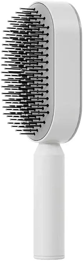 self cleaning hair brush for women key cleaning hair loss bag static massage hairbrush comb scalp