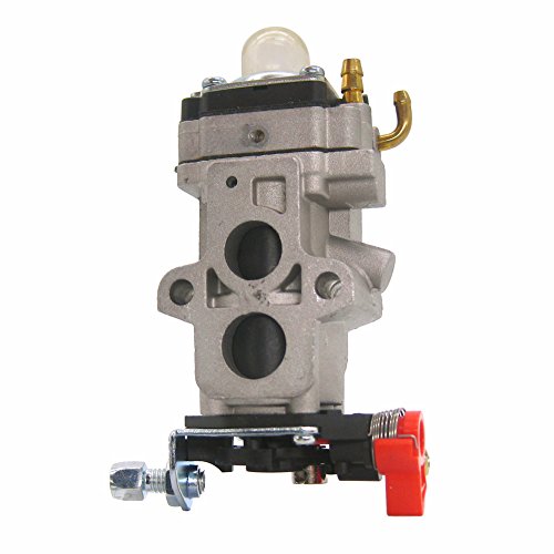 NIMTEK Carburetor for Walbro WYA-79 with Primer Bulb Fuel Line Filter for Husqvarna 350BT 150BT Backpack Leaf Blower - Thumbnail 2