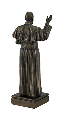 Estatua decorativa de bronce de Papa Francisco Obispo de Roma miniatura 3