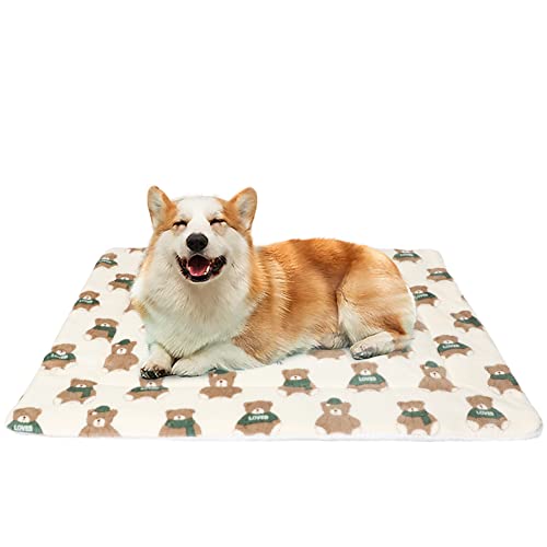 Bidason ペットクッション ペット マット ふわふわ あったか 犬マット スクエア型 ペットベッド 洗える 可愛い 保温布団 小中大型犬用 柔らかい ぐっすり眠る 快適 寒さ対策 ペット用ソファー サイズ選択可 カラー選択可