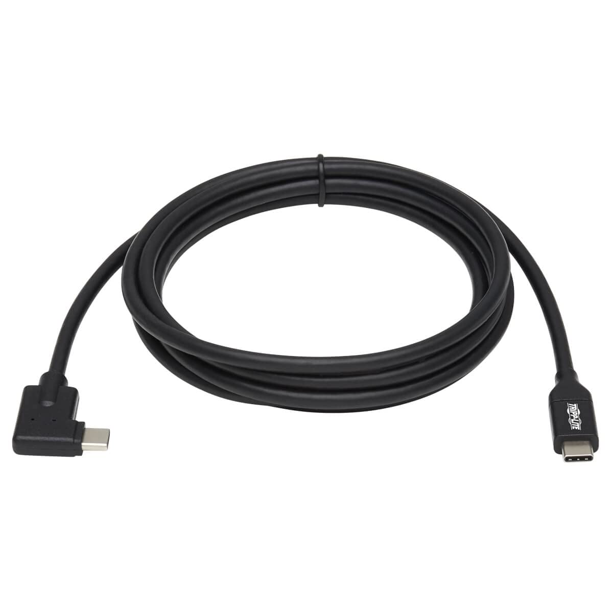 Tripp Lite Kabel USB C USB 3.2 Gen 1 kąt prosty 60 W PD ładowanie M/M 2M (U420-02M-RA)