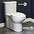 Swiss Madison Well Made Forever SM-1T205 Sublime One Piece Elongated Toilet Dual Flush 0.8/1.28 gpf, Glossy White