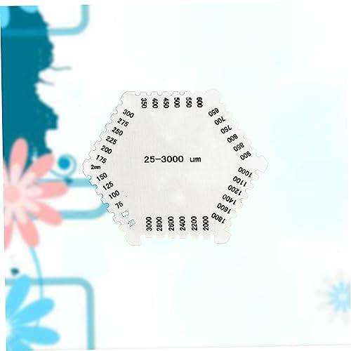 Calibrador de espesores acero inoxidable 3 piezas miniatura 5