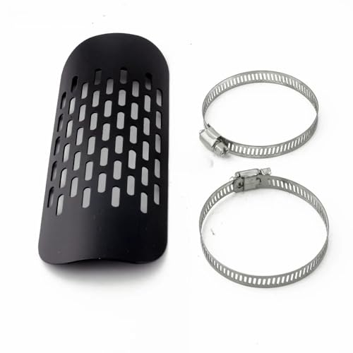 Tuyau d'échappement moto bouclier thermique universel pour protection de silencieux