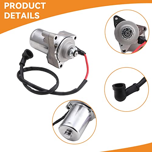 Stylemafia 3 Bolt Starter Motor Starter Solenoid Relay fit for 50cc 70 cc 90cc 100cc 110cc 125cc 4 Stroke Quad Wheelers ATVs Taotao SSR Roketa Go Karts Pit Bike Jonway SunL Dune Buggy Coolster - Thumbnail 3