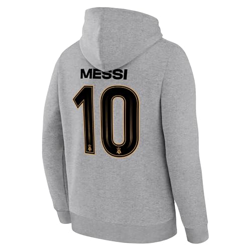 Image of Icon Sports Officially Licensed Argentine Football Association Lionel Messi Pullover Hoodie - Unisex Kids