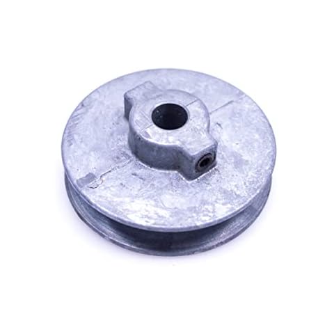 Chicago Die Casting 300A5 3" Single V Groove 0.5" Pullys 300A 1/2, No Color Cover