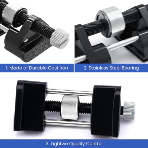 Image of Serplex Chisel Sharpening Jig for 1 /4 inch to 2 inch Chisels and 1-3 /8 inch to 3-1 /8 inch Planer Blades, Sharpening Guide Honing Guide Adjustable Angle Precision, for Woodworking & Carving Tools