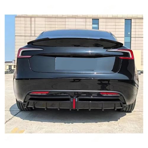Difusor trasero para Tesla Model 3 Highland 2024-2025: deflector y spoiler inferior 5