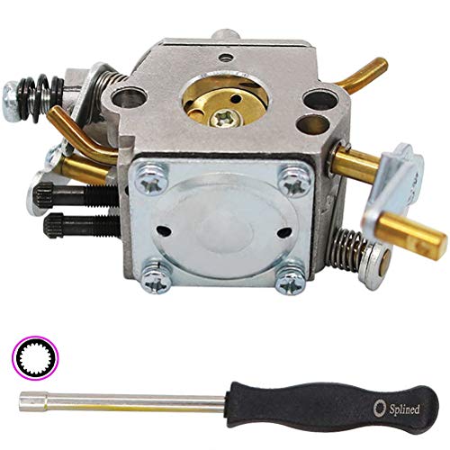 TOPEMAI PP5020AV Carburetor with 575296301 Air Filter for Poulan PP5020 2 Stroke Gas Chainsaw Replace 573952201 C1M-W47 Craftsman 358.350982