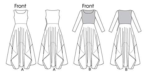 VOGUE PATTERNS V1312B50 Misses' Dress Sewing Pattern, Size B5 (8-10-12-14-16)