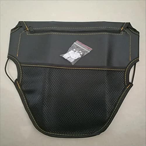 Saco de assento de motocicleta - Bolsa de armazenamento de motocicleta de couro PU,Bolsa organizador