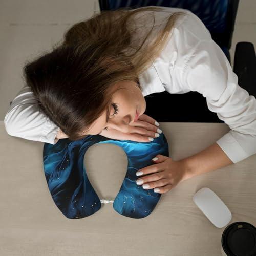 Almohada de espuma viscoelástica para cuello tamaño único miniatura 6