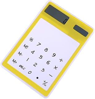 Ciieeo Computador Calculadora Ti Computadora Computador Calculadora Transparente Mini Calculadora Calculadora Portátil Tela De Toque Calculadora Tela De Exibição Desktop