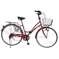 Amazon | 21Technology 折りたたみママチャリ (26インチ) 自転車