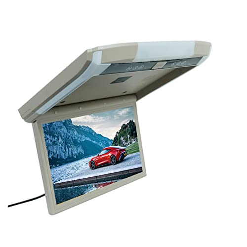 Monitor de techo de 12,1 pulgadas para coche: viajes familiares divertidos con películas HD 1080P 4