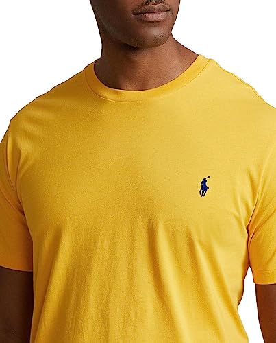 Image of POLO RALPH LAUREN POLO RALPH LAUREN Mens Crew Neck T-Shirt (XXL, GoldYellow)