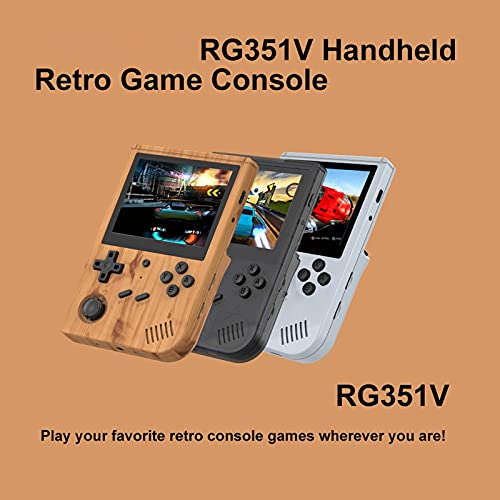 Mibee RG351V Game Console Retro Games WiFi Pairing Game Built-in 16GB RK3326 Open Source 3.5 IN 640